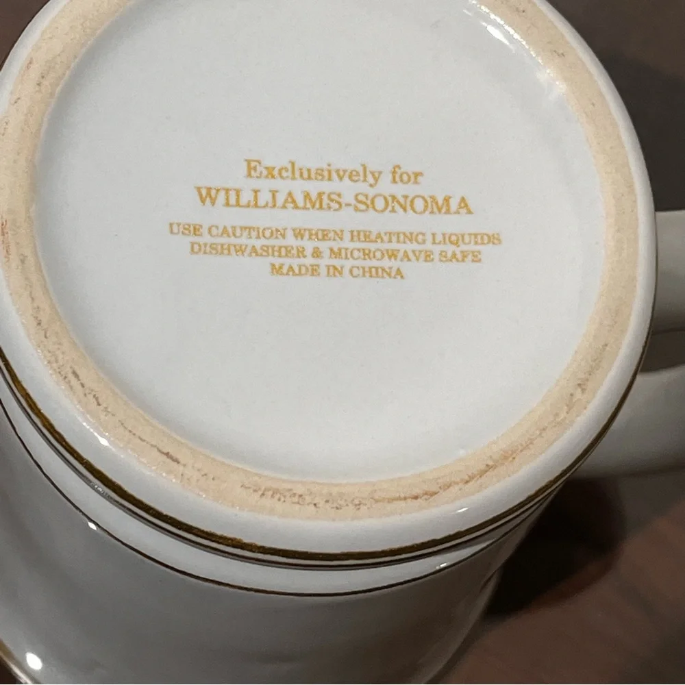 WILLIAMS SONOMA Initial 
